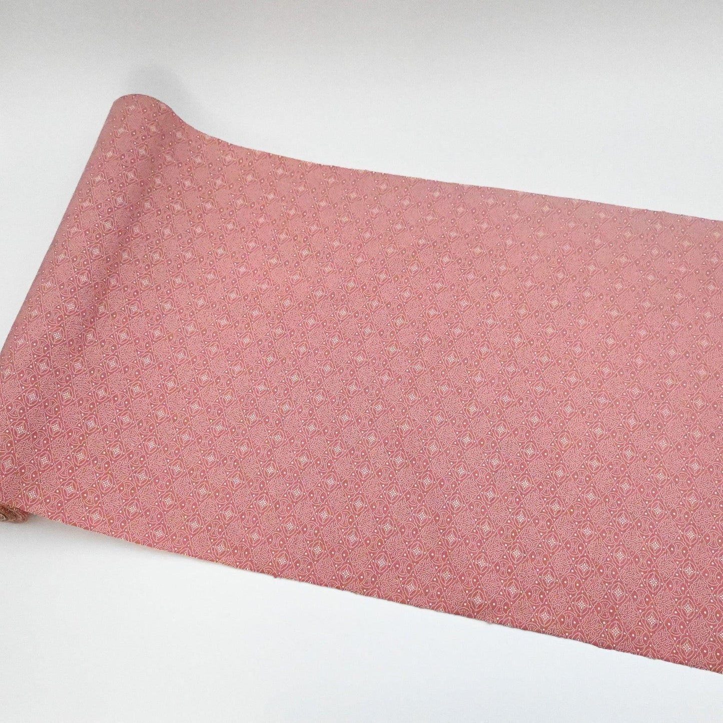 Vintage Tsumugi Silk Kimono Fabric Sold By The Metre