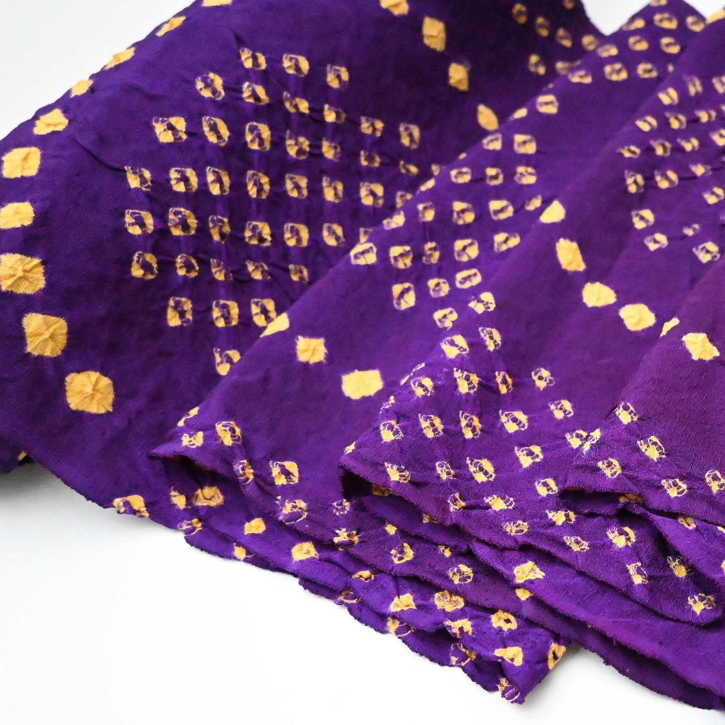 Vintage Shibori Silk Kimono Fabric Sold By The Metre