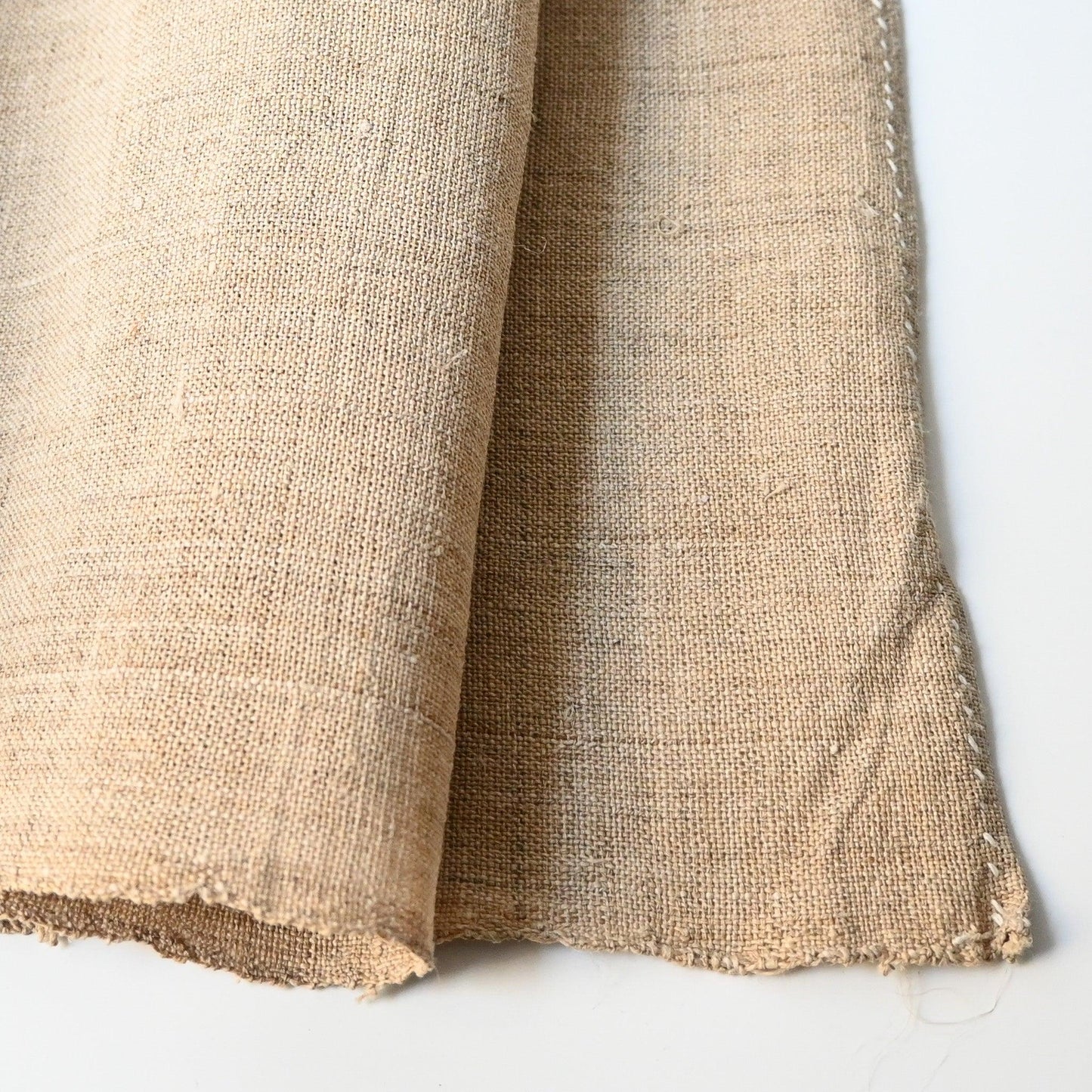 Antique Natural Hemp Noren Fabric