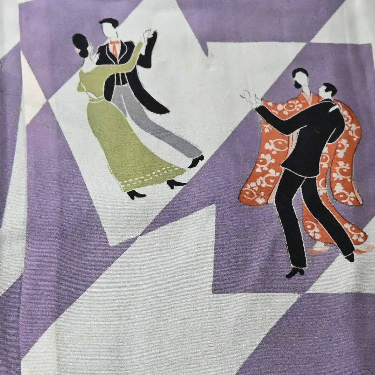 Vintage Women's Silk Michiyuki