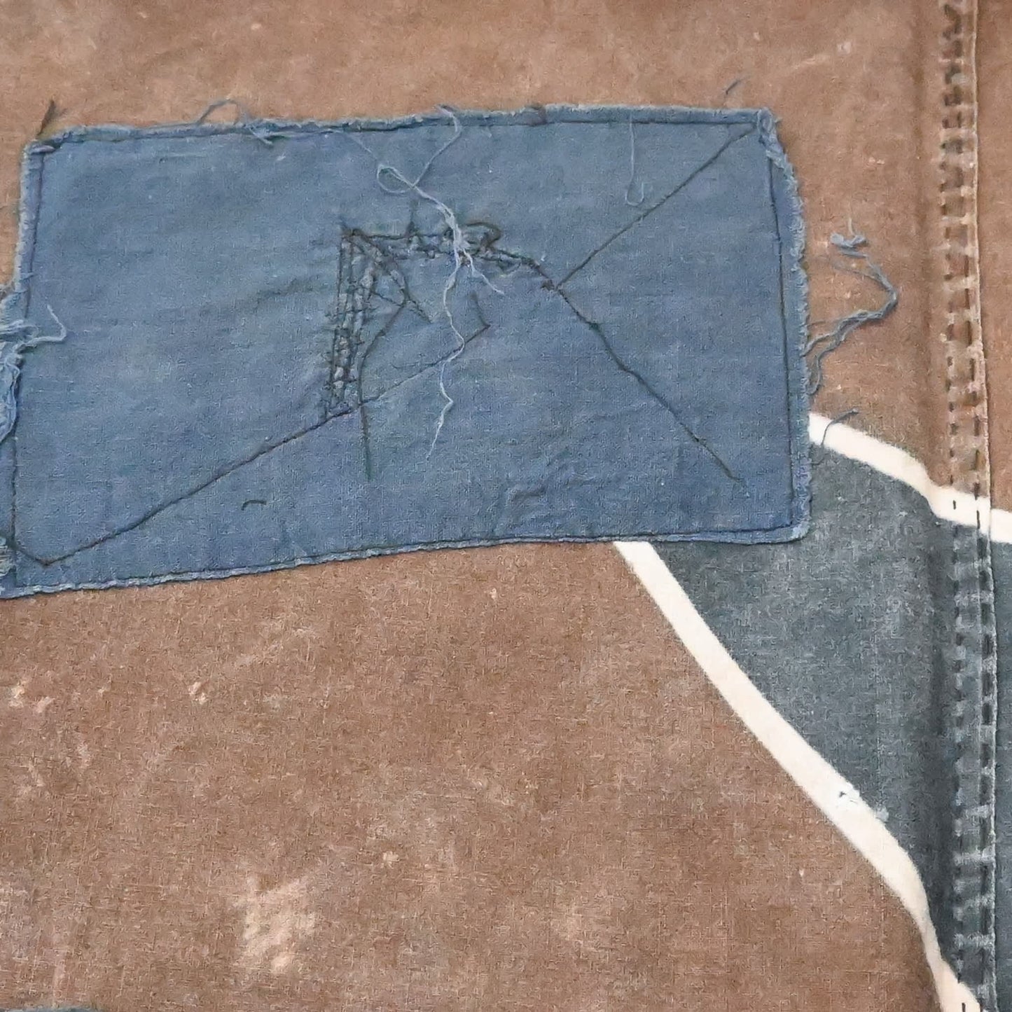 Antique Large Somewake Cotton Furoshiki