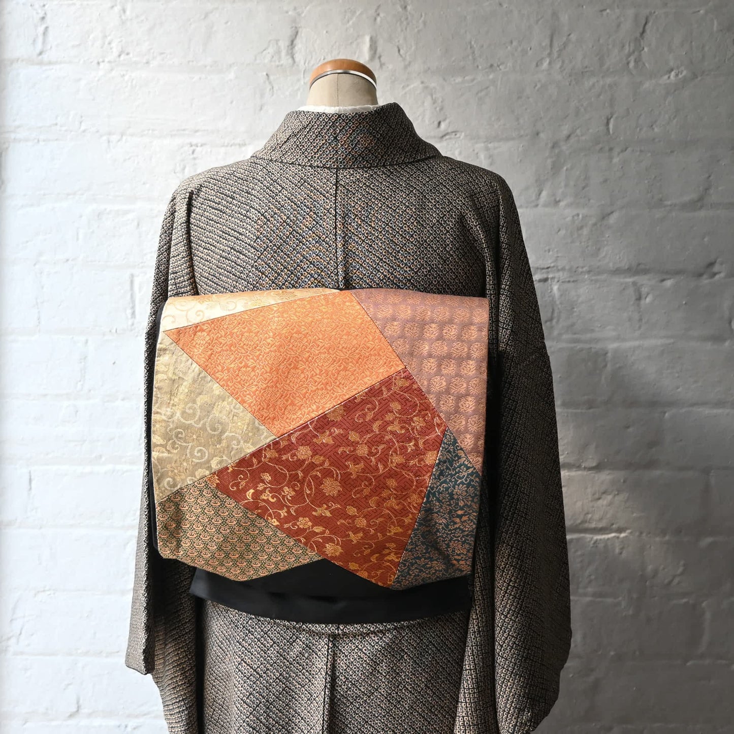 Women's 'Kiribame' Brocade Patchwork Obi