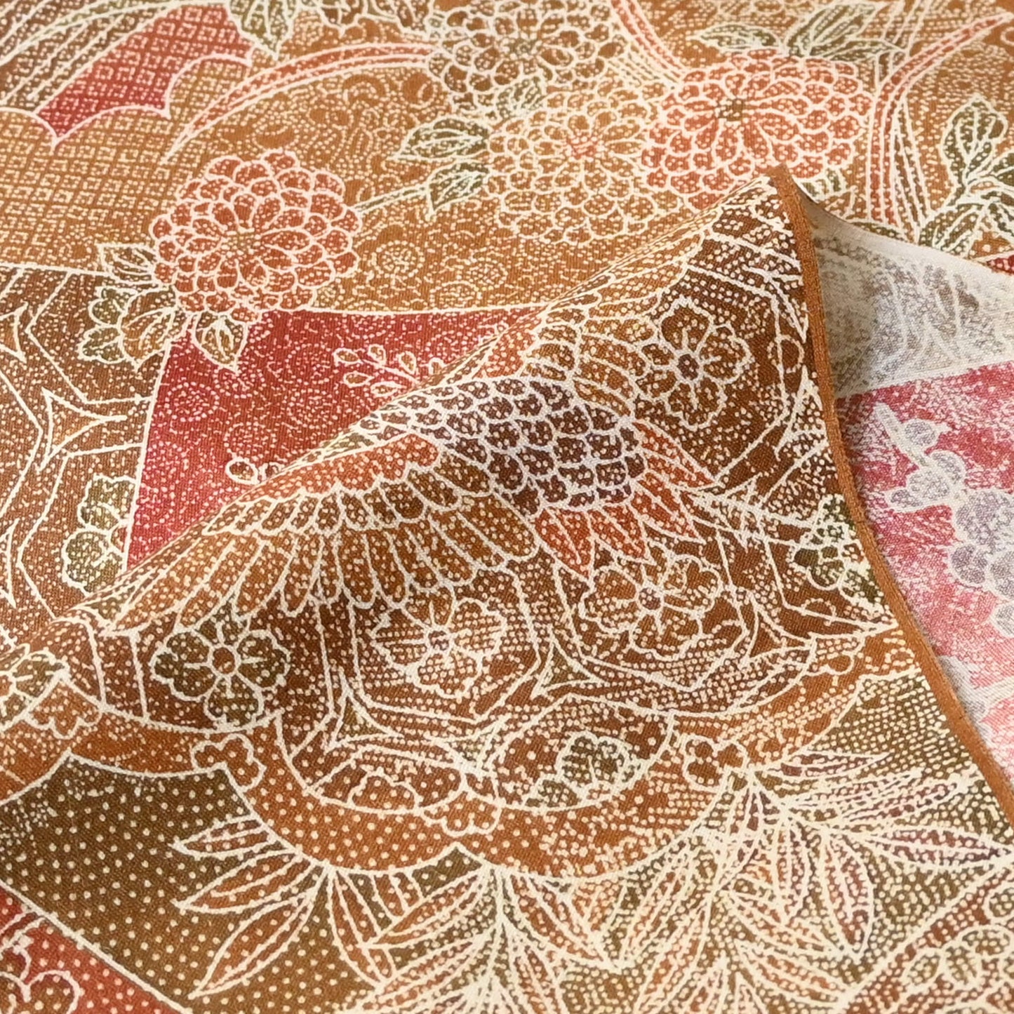 Vintage Silk Kimono Fabric Sold By The Metre