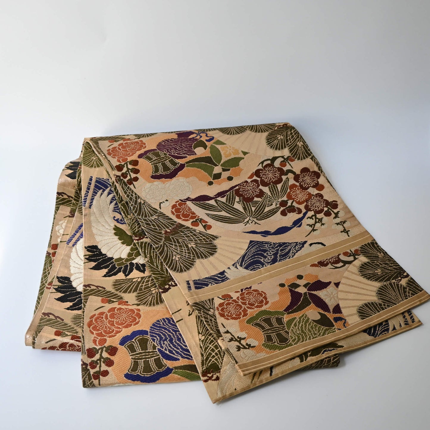 Vintage Women's Silk Maru Obi