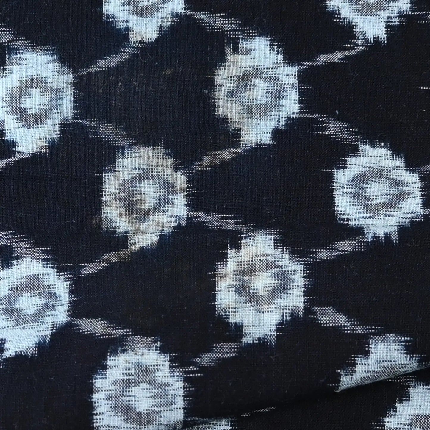 Vintage Indigo Kasuri Cotton