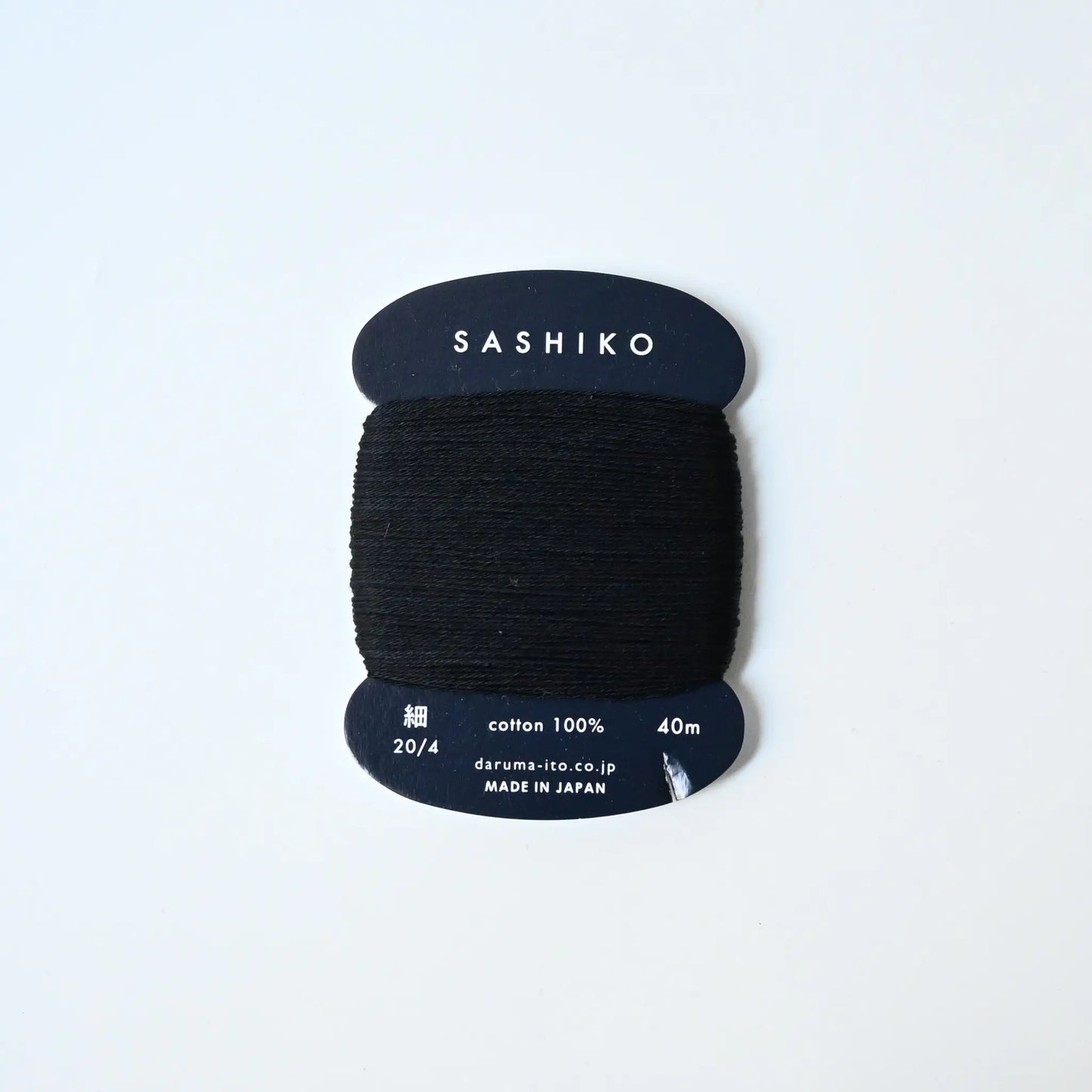 Sashiko thread from Daruma, ideal for sashiko stitching, visible mending, embroidery or various other needlework projects.