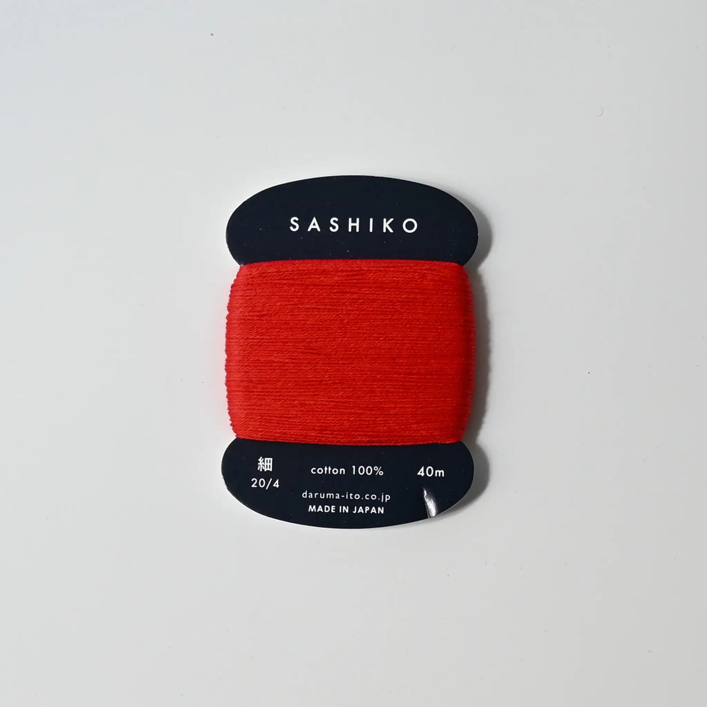 Sashiko thread from Daruma, ideal for sashiko stitching, visible mending, embroidery or various other needlework projects.