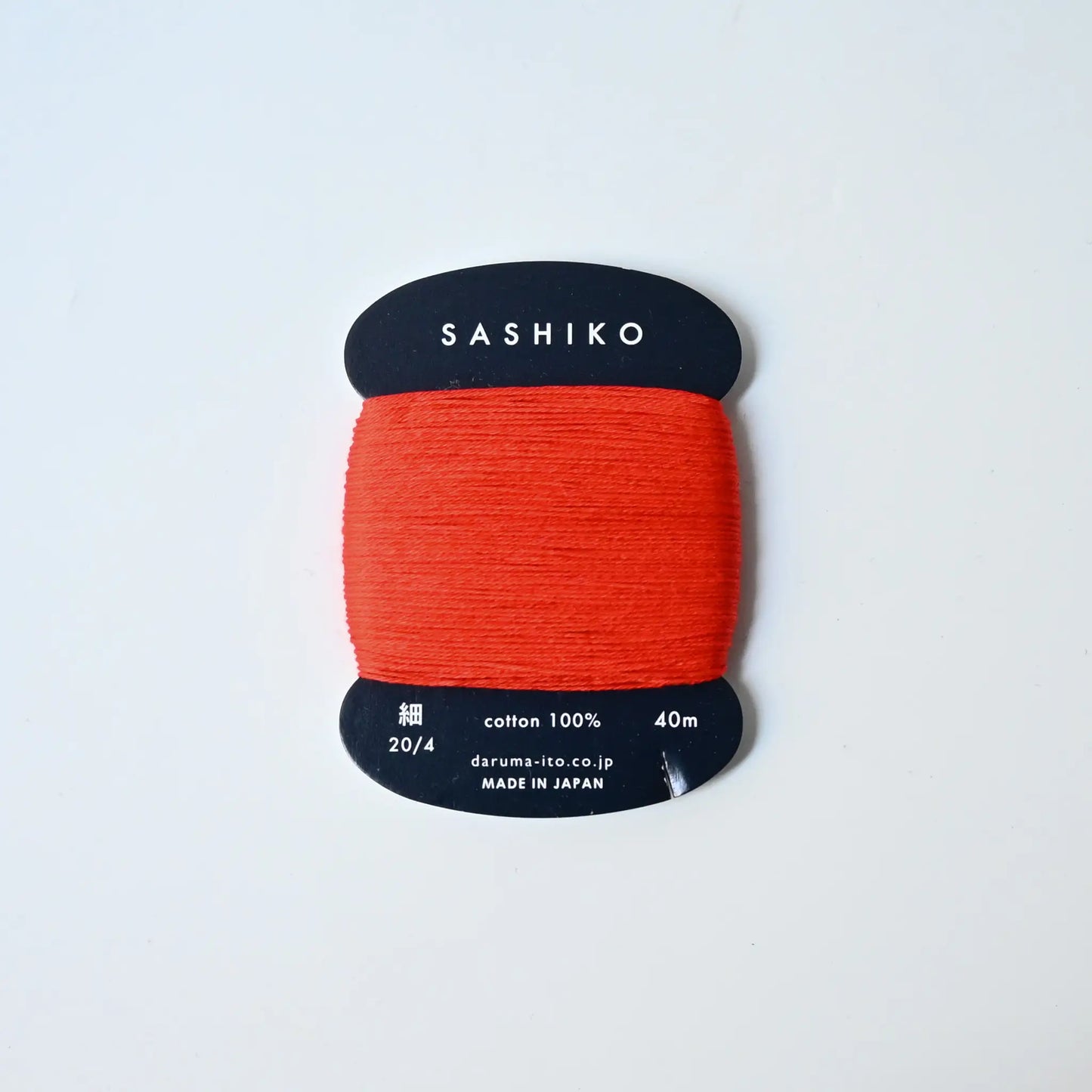 Sashiko thread from Daruma, ideal for sashiko stitching, visible mending, embroidery or various other needlework projects.