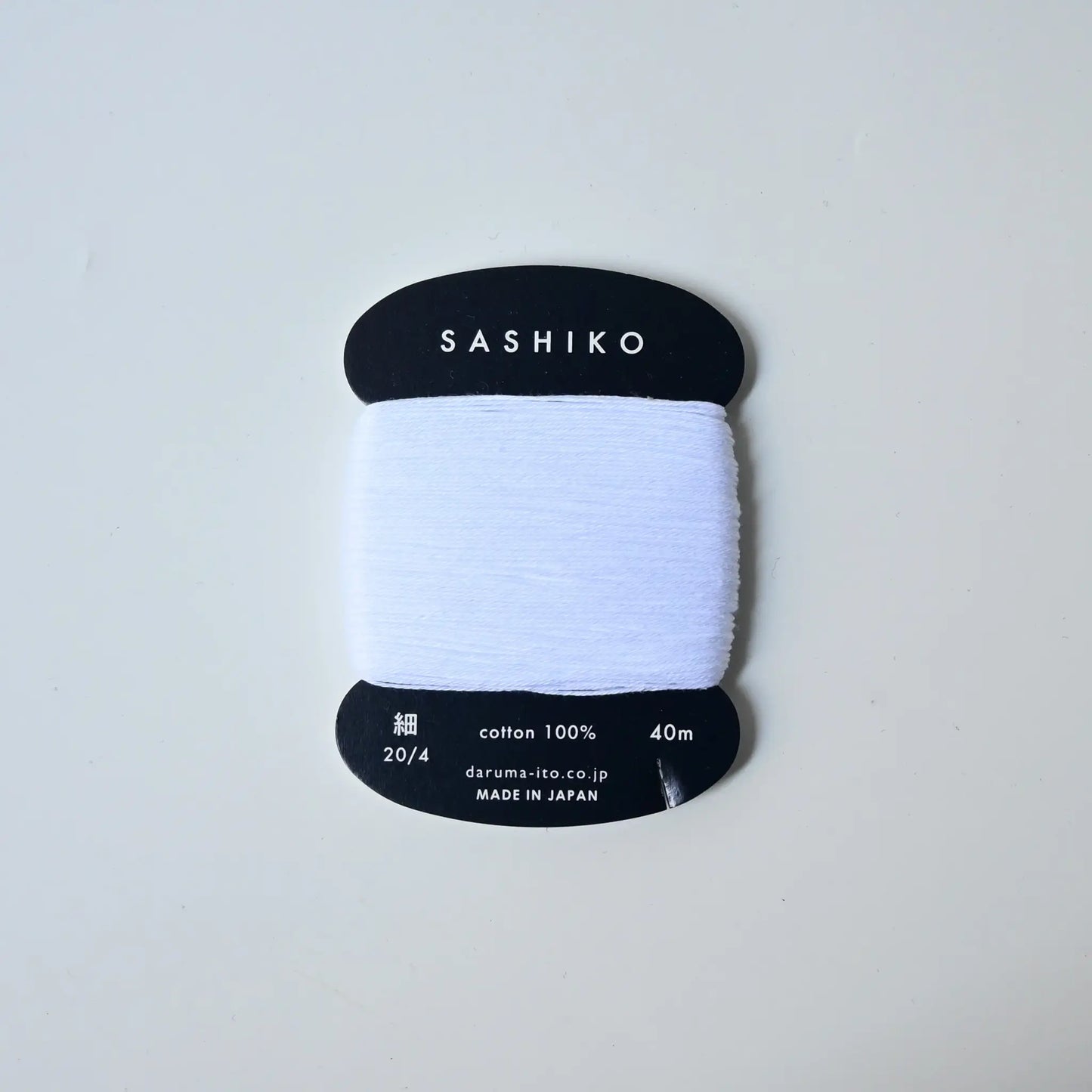 Sashiko thread from Daruma, ideal for sashiko stitching, visible mending, embroidery or various other needlework projects.