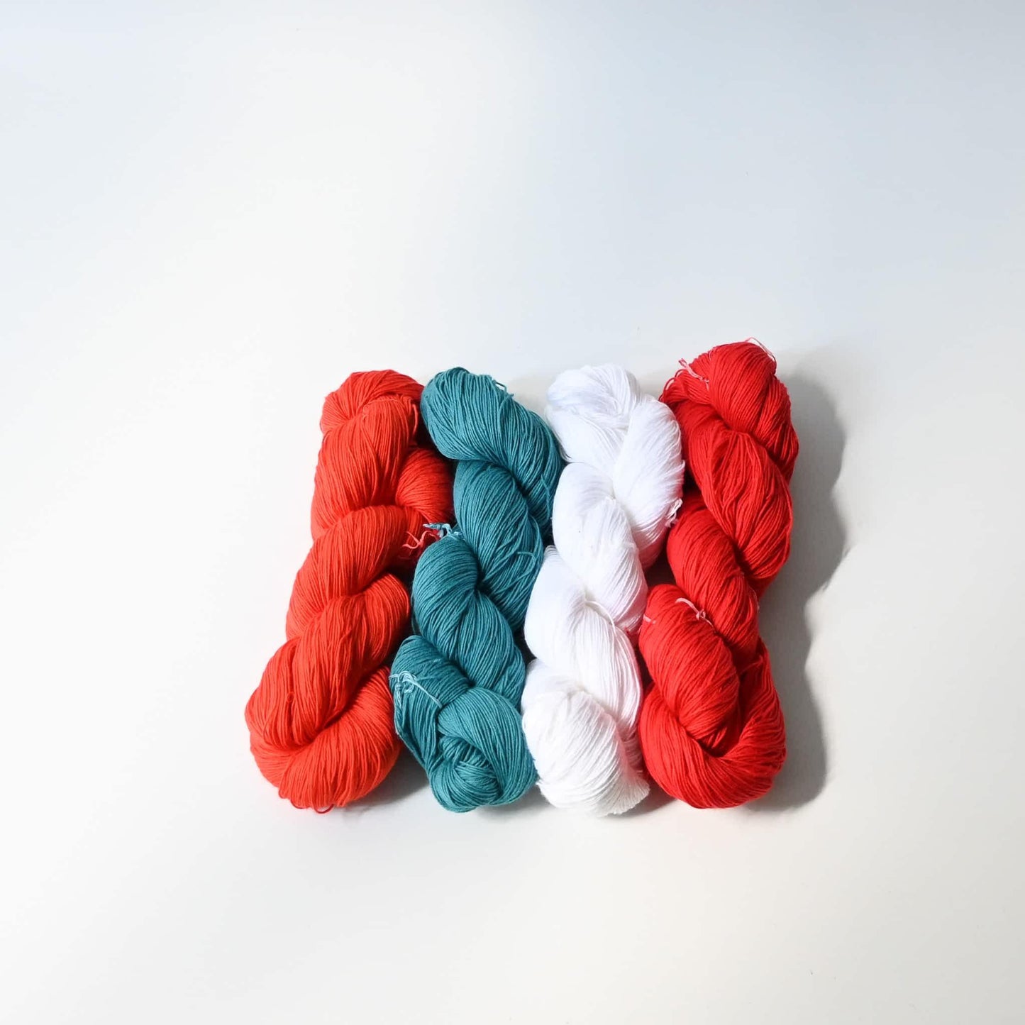 Range of bright coloured sashiko threads from Ziguzagu Textilles.