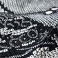 Vintage Women's Black Silk Shibori Haori
