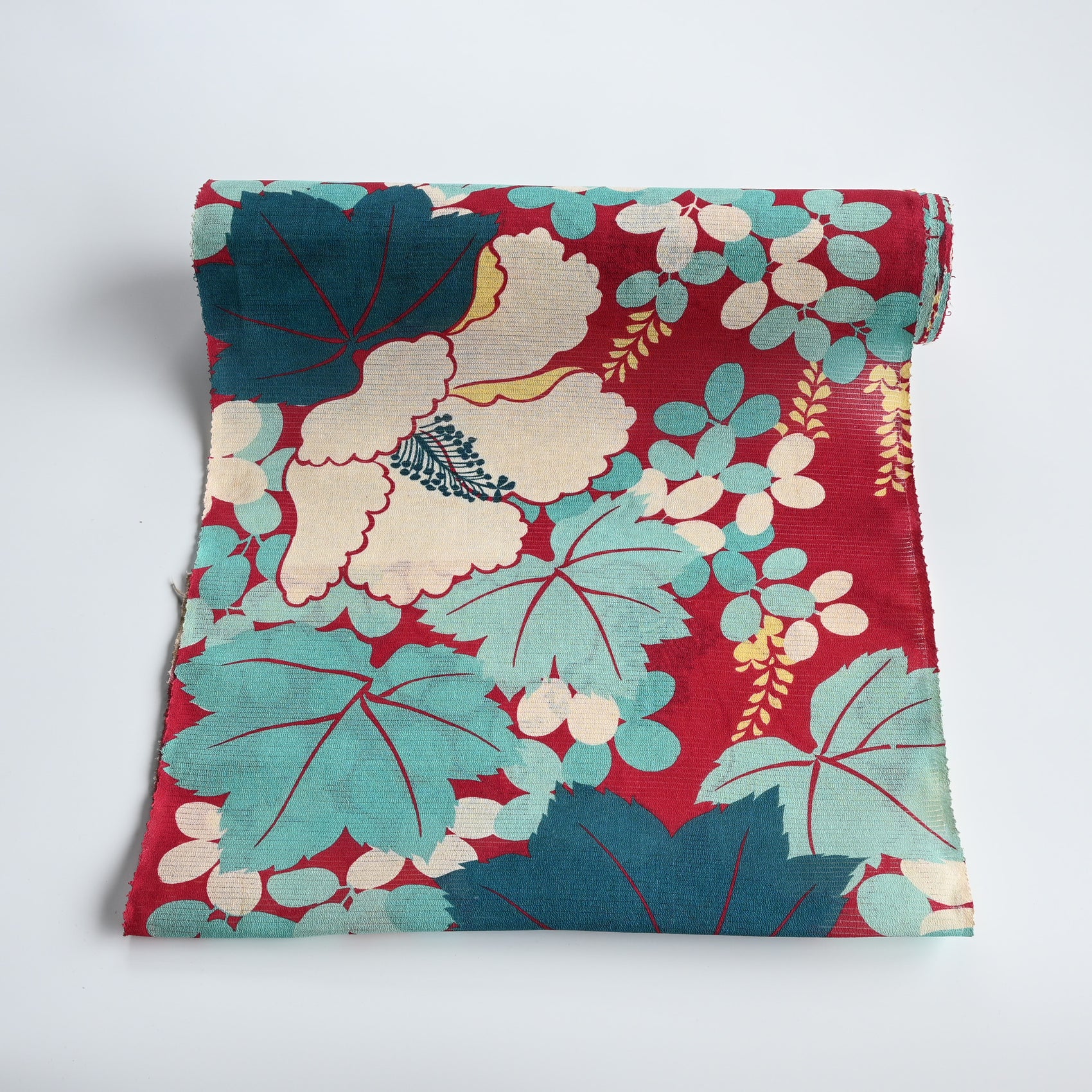 Vintage Ro Silk Kimono Fabric Sold By The Metre