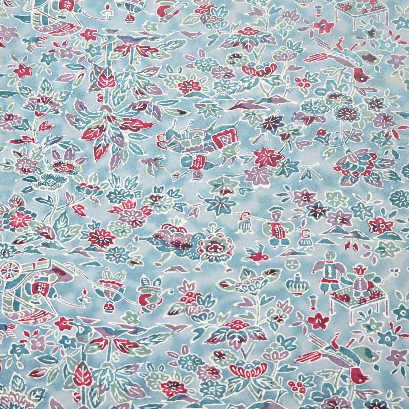 Vintage Silk Kimono Fabric Sold By The Metre