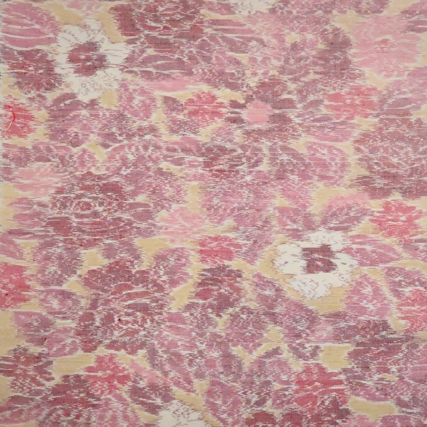 Vintage Tsumugi Silk Kimono Fabric Sold By The Metre