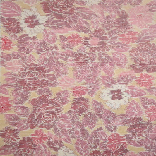Vintage Tsumugi Silk Kimono Fabric Sold By The Metre