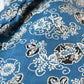 Antique Indigo Katazome Silk Hanjuban