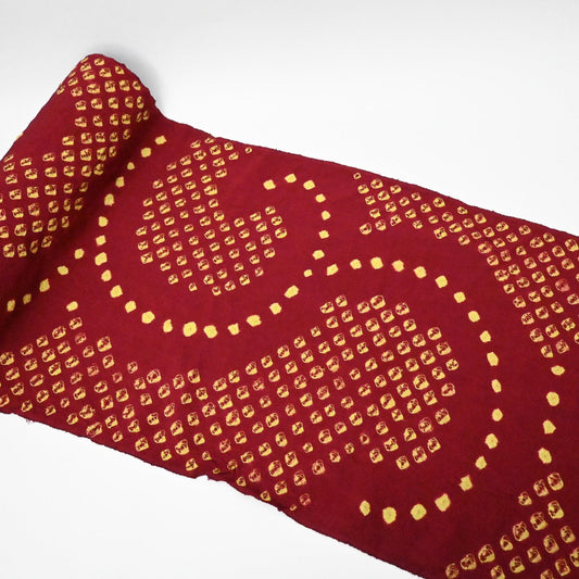 Vintage Shibori Silk Kimono Fabric Sold By The Metre