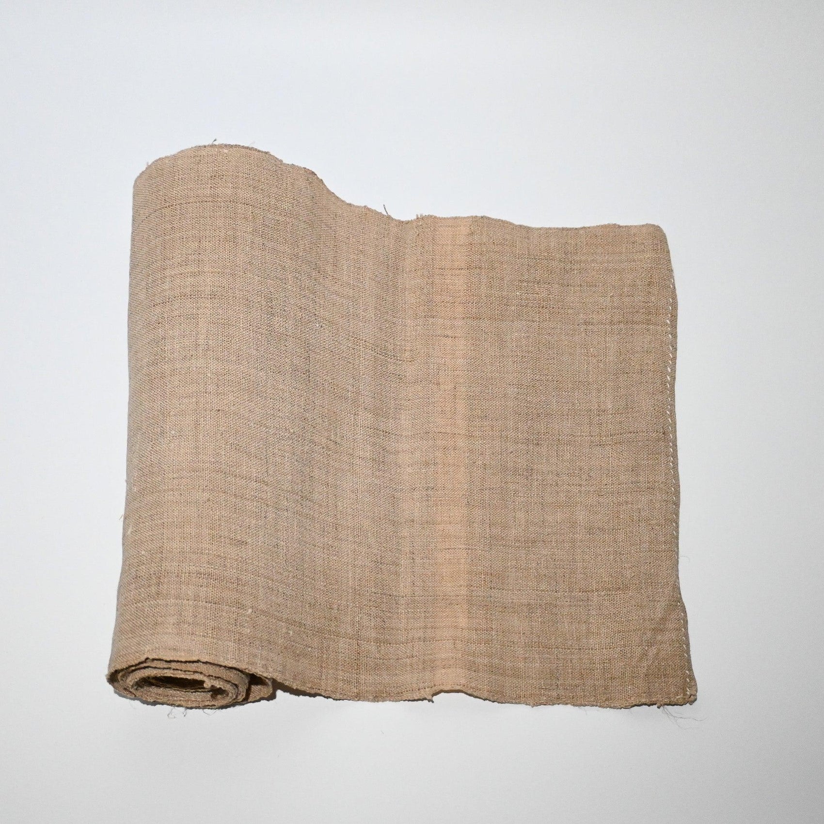 Antique Natural Hemp Noren Fabric