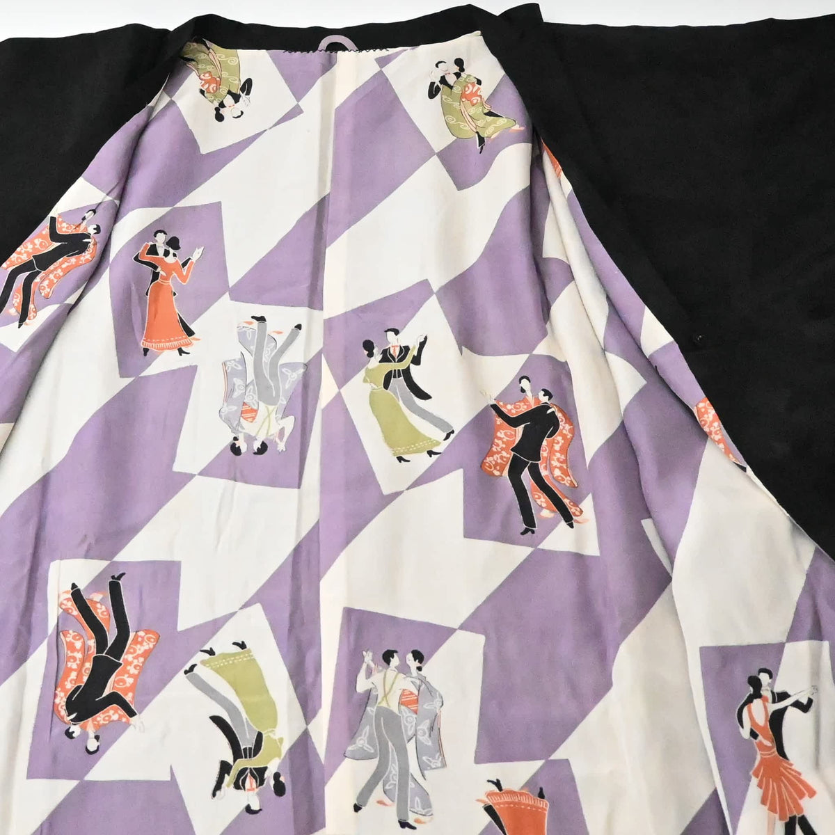 Vintage Women's Silk Michiyuki