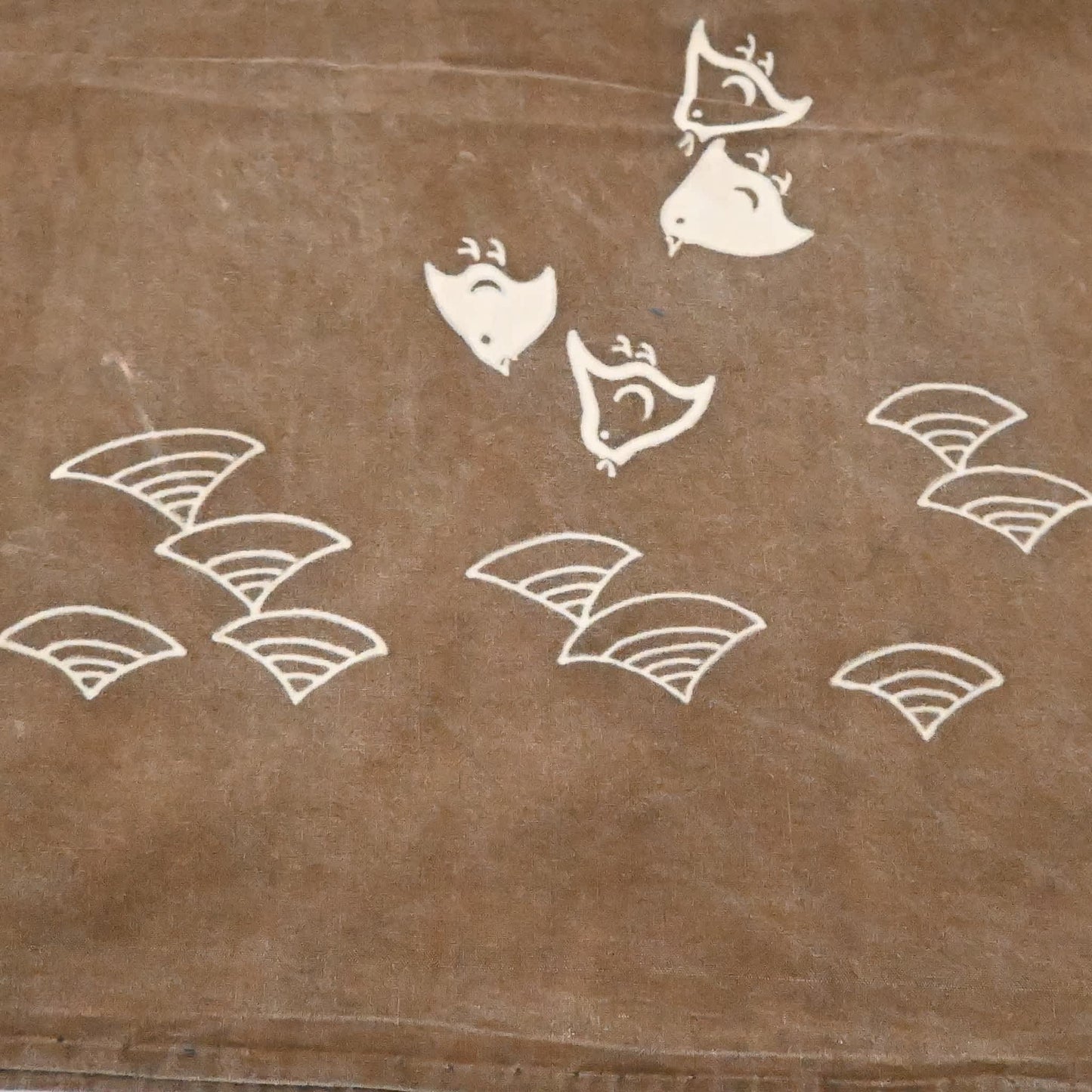 Antique Large Somewake Cotton Furoshiki