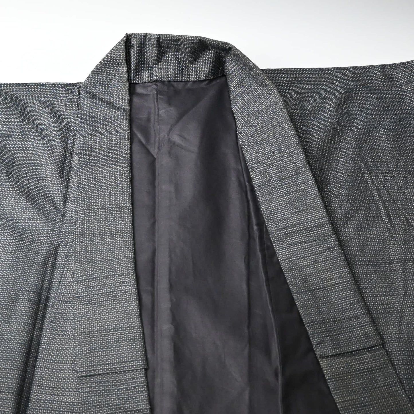 Vintage Men's Oshima Tsumugi Kimono Ensemble