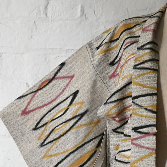Vintage Women's Meisen Silk Haori
