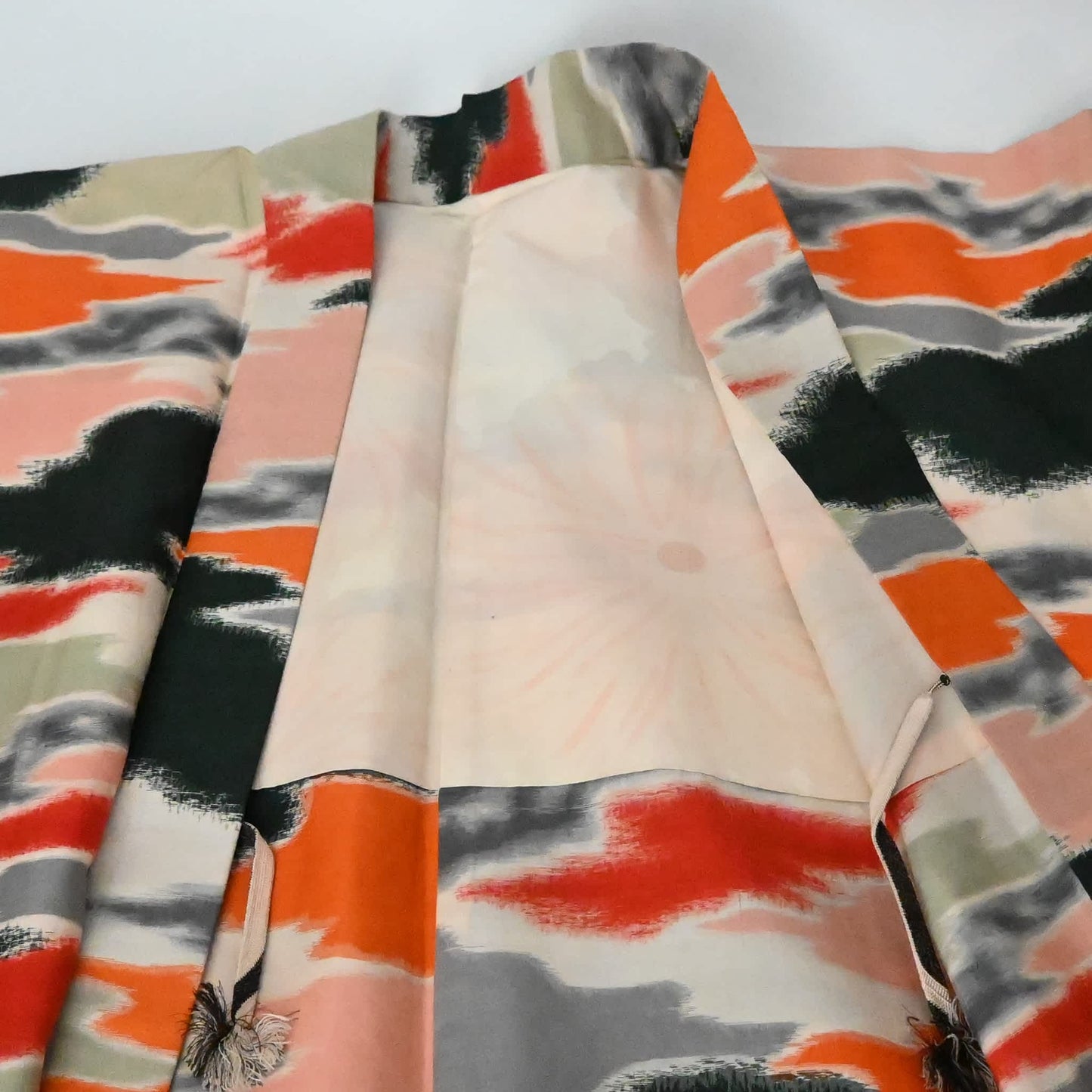 Vintage Women's Meisen Silk Haori