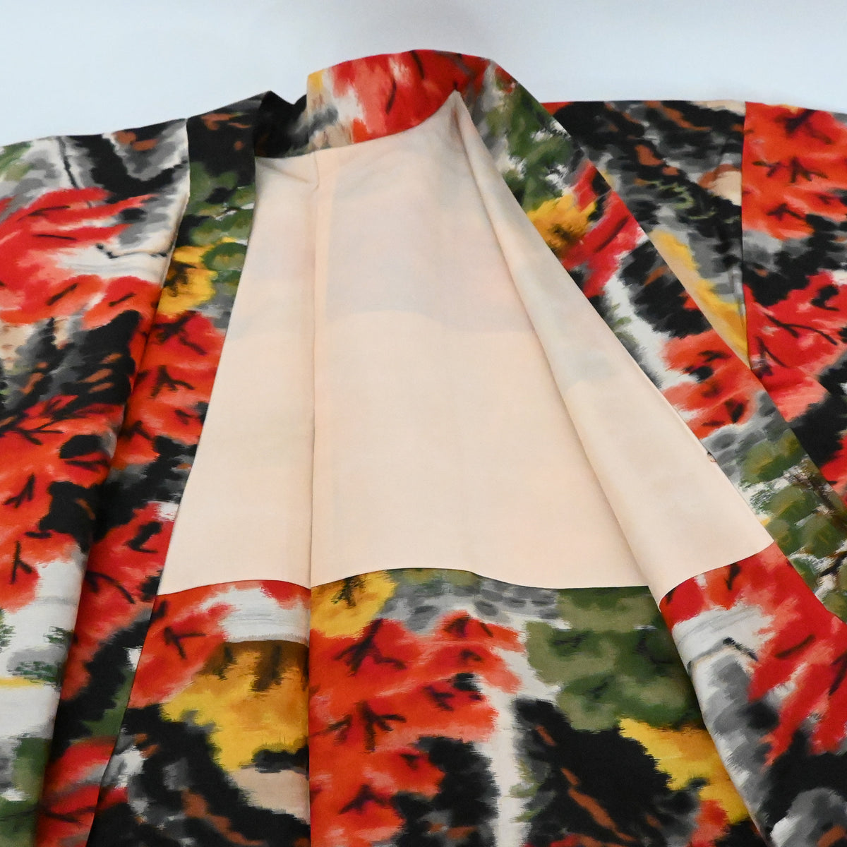 Vintage Women's Meisen Silk Haori