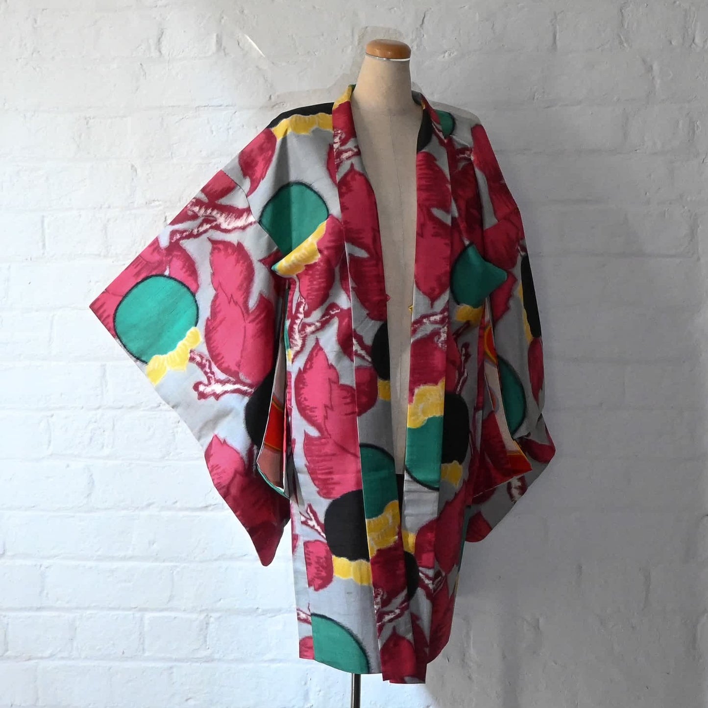 Vintage Women's Meisen Silk Haori