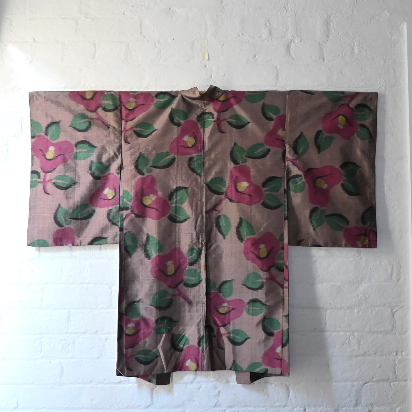 Antique Women's Meisen Silk Haori