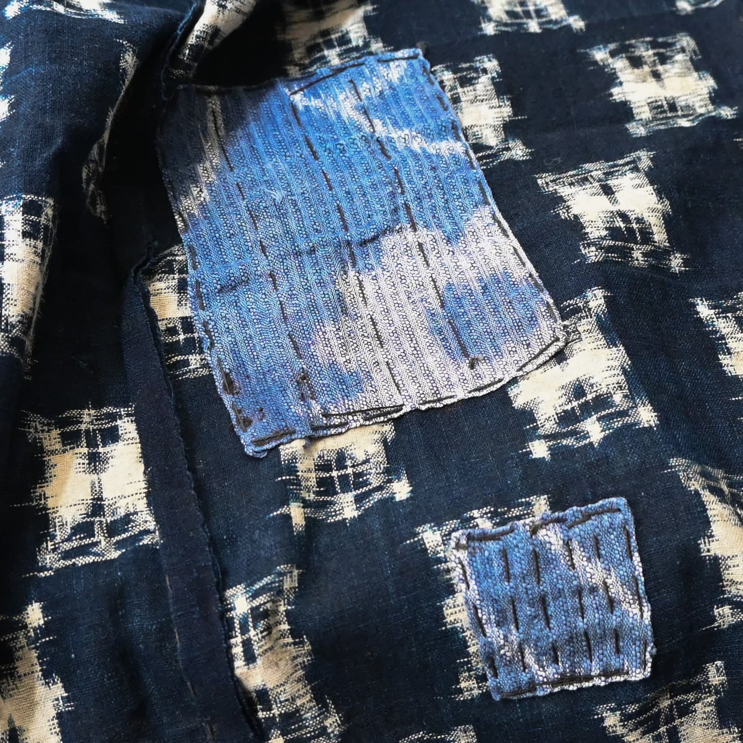 Vintage Children's Kasuri Cotton Kimono