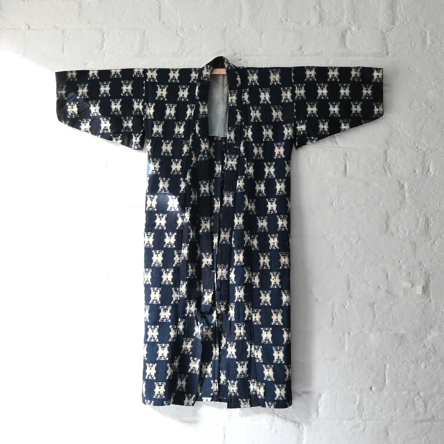 Vintage Children's Kasuri Cotton Kimono