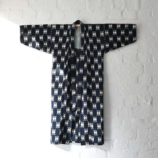 Vintage Children's Kasuri Cotton Kimono