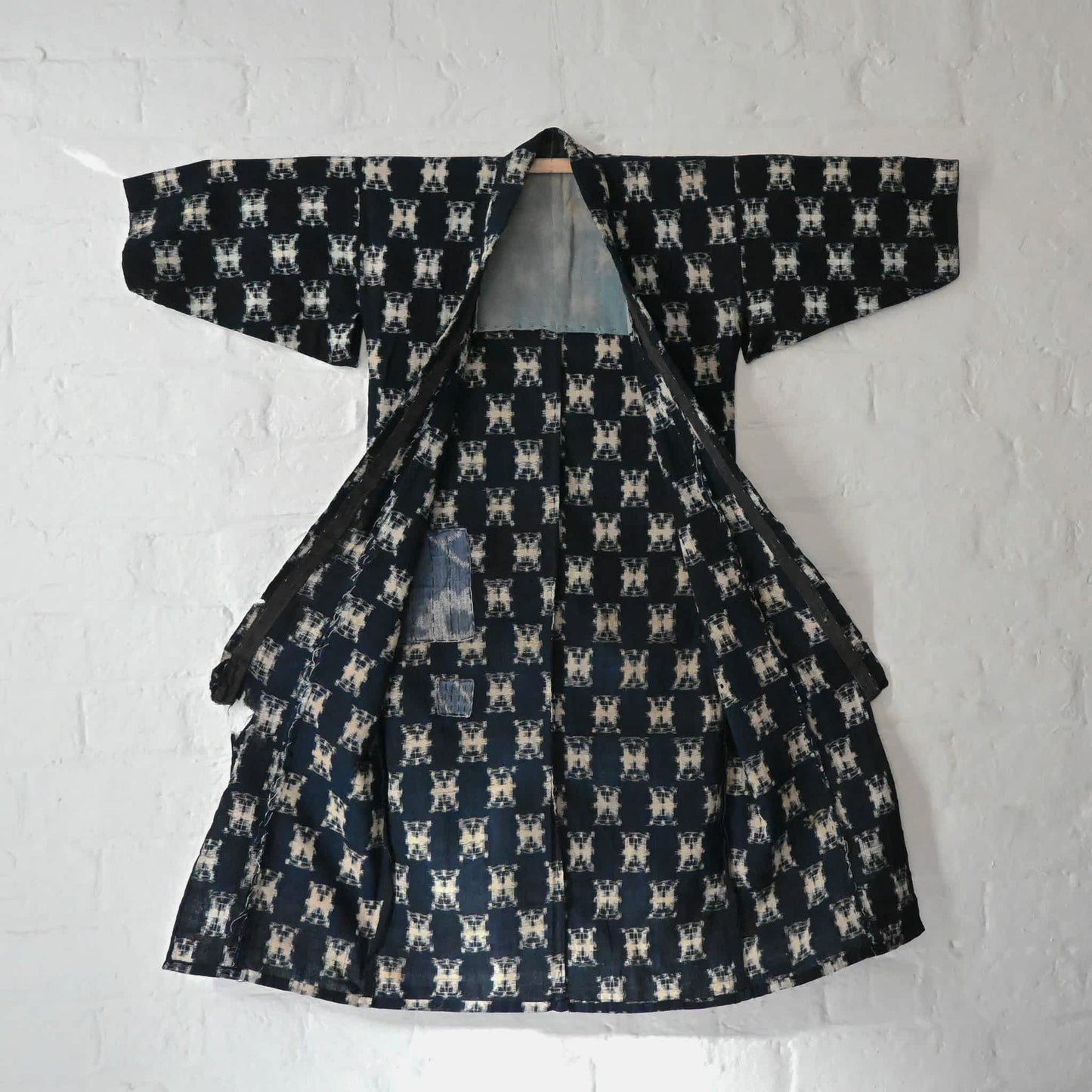 Vintage Children's Kasuri Cotton Kimono
