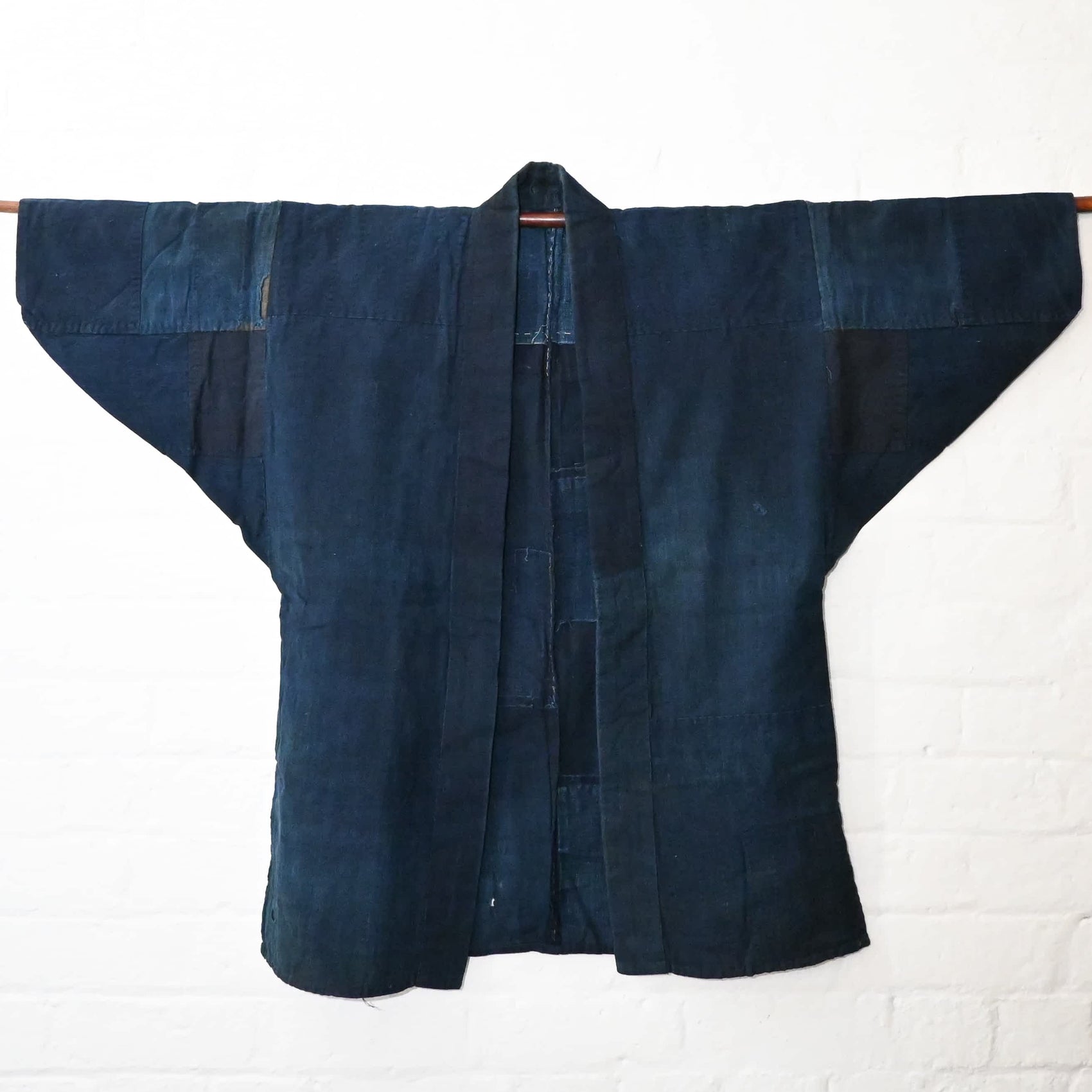 Rare Antique Indigo Boro Noragi