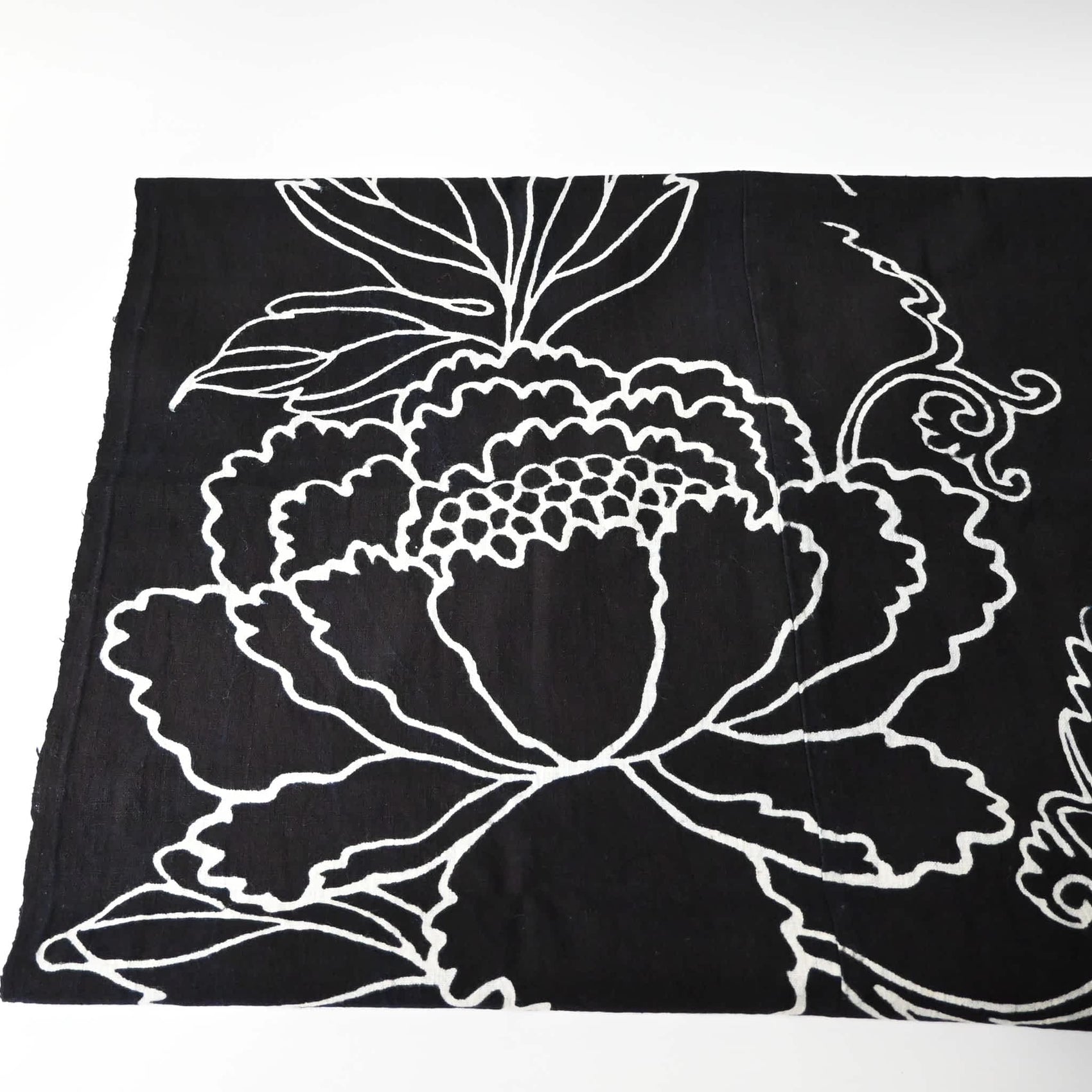 Vintage Indigo Tsutsugaki Cotton Panel