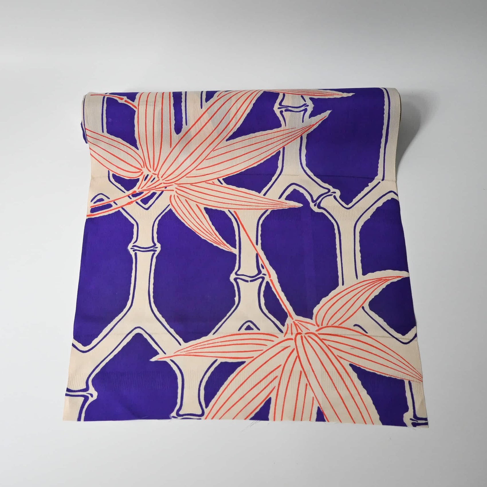 Antique Fine Silk Kimono Fabric Sold By The Metre
