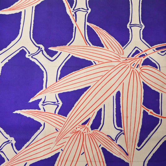 Antique Fine Silk Kimono Fabric Sold By The Metre