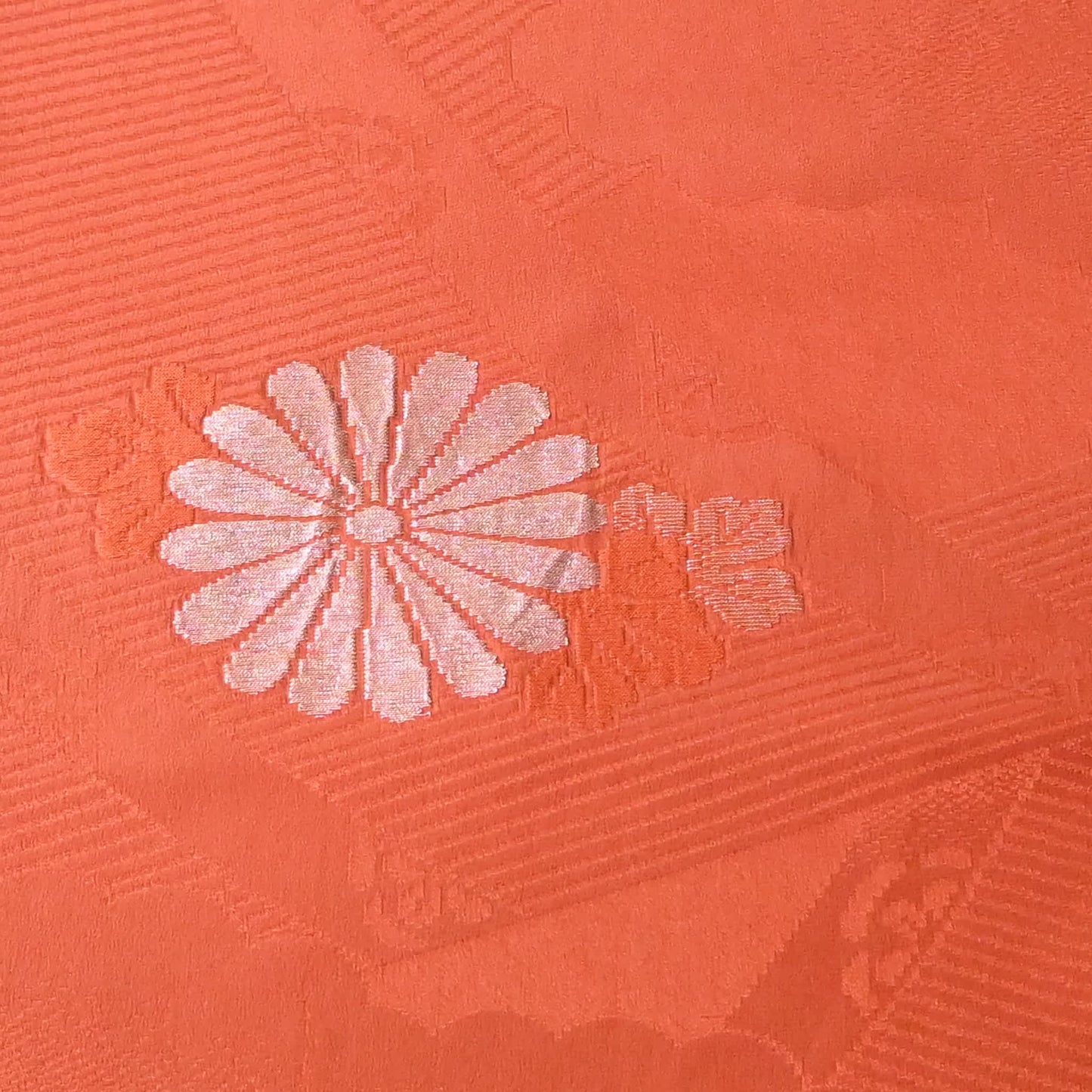 Vintage Silk Kimono Fabric Piece