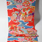 Vintage Fine Chirimen Silk Kimono Fabric Piece
