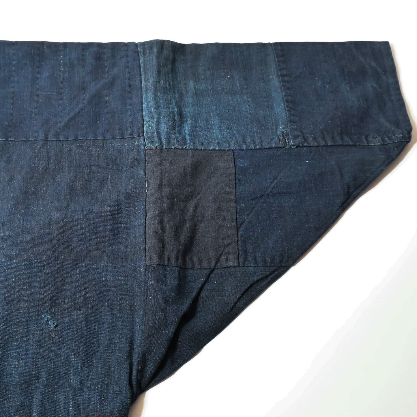 Rare Antique Indigo Boro Noragi