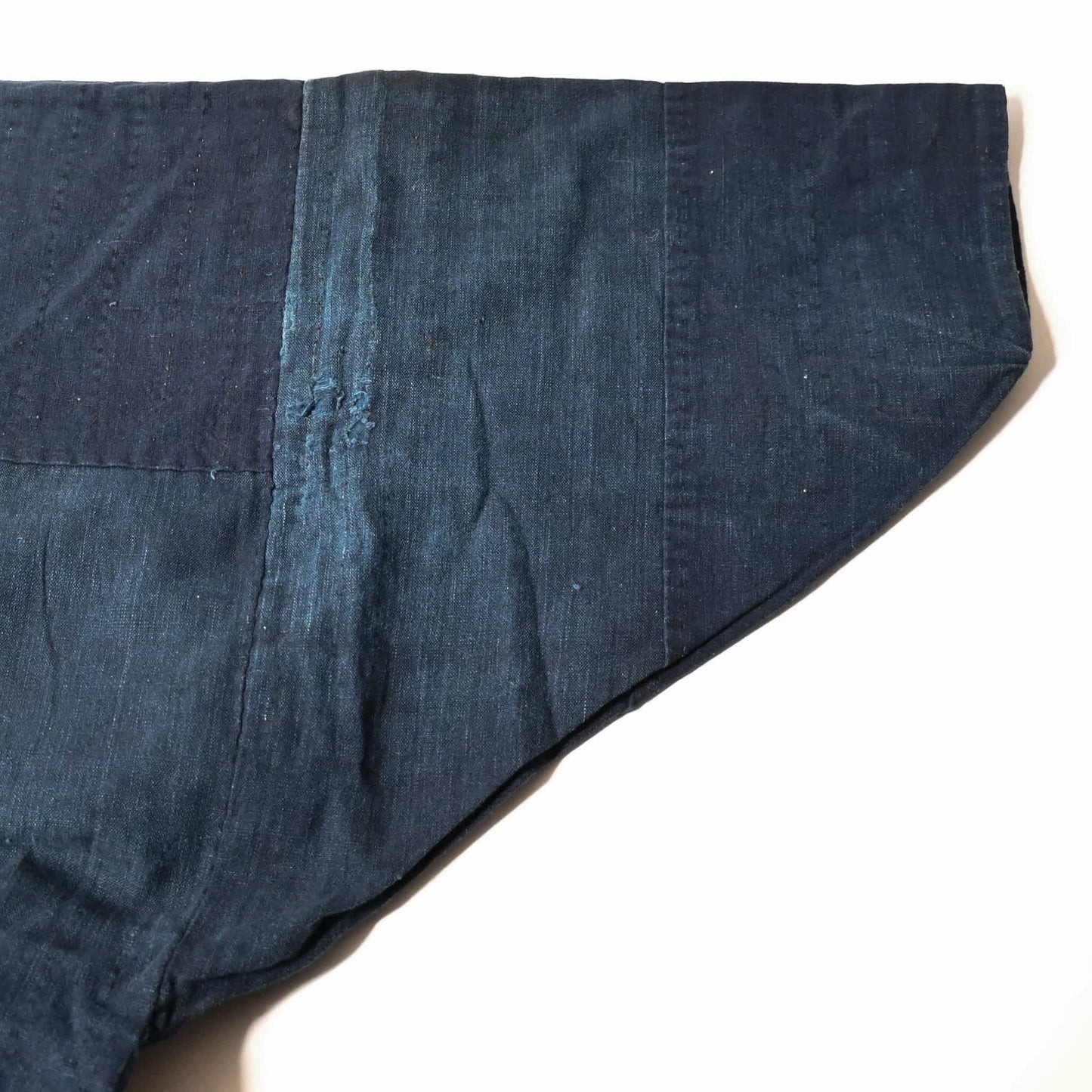 Rare Antique Indigo Boro Noragi