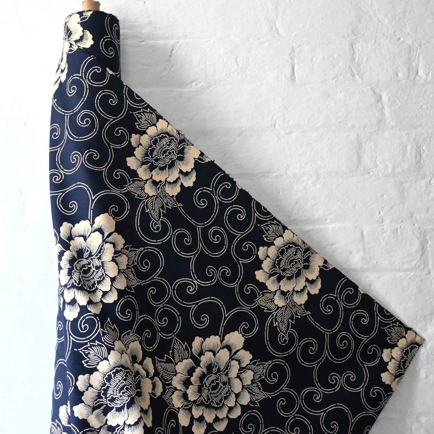 Vintage Wide Cotton Canvas Fabric Sold By The Metre