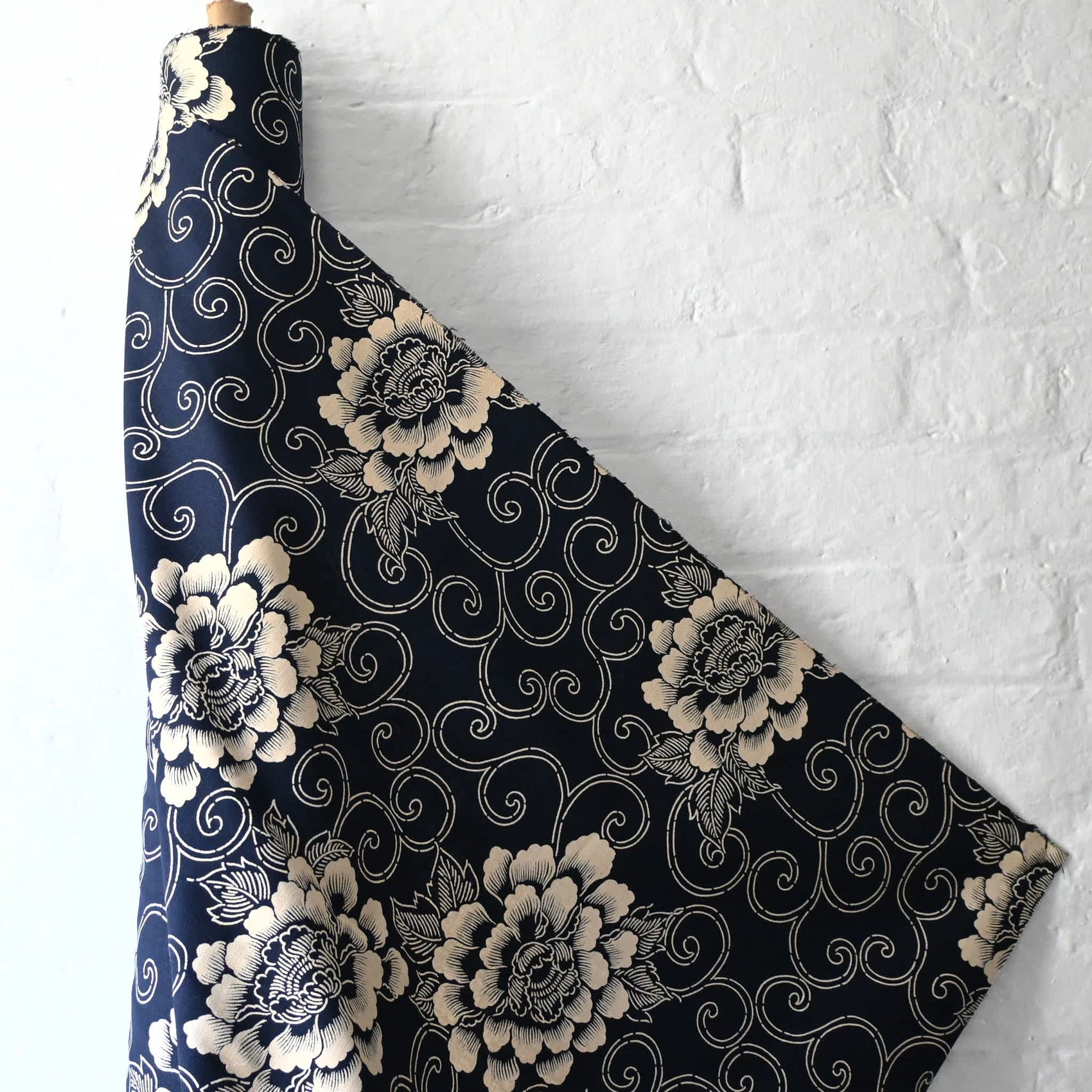 Vintage Wide Cotton Canvas Fabric Sold By The Metre
