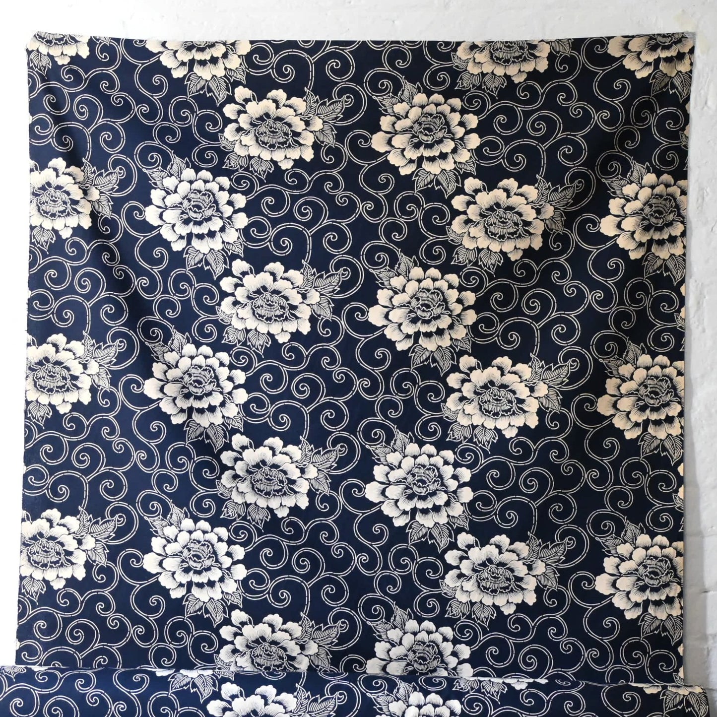 Vintage Wide Cotton Canvas Fabric Sold By The Metre