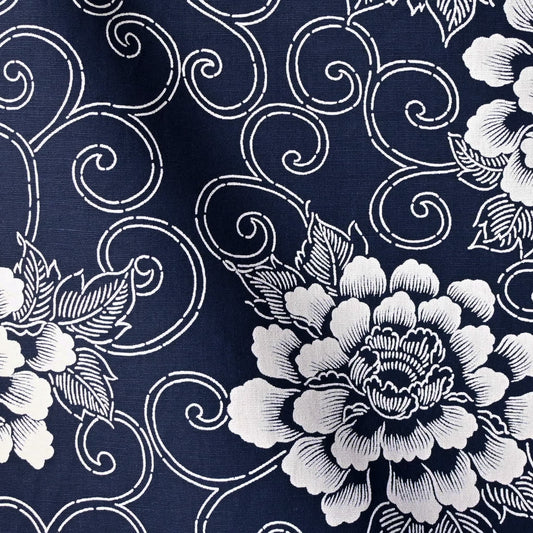 Vintage Wide Cotton Canvas Fabric Sold By The Metre