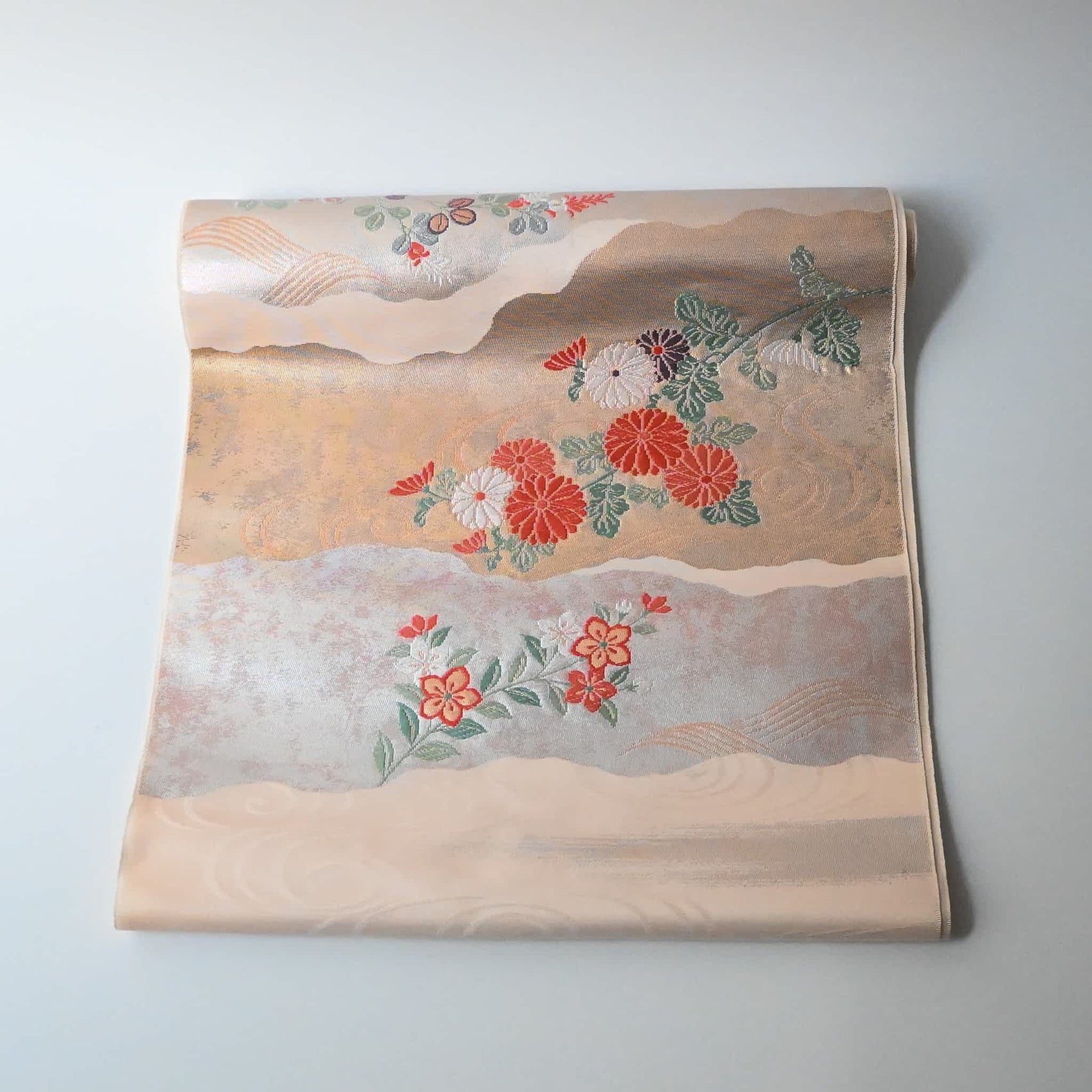 Vintage Unused Nagoya Obi Fabric