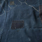 Antique Large Indigo Sashiko Cotton Furoshiki