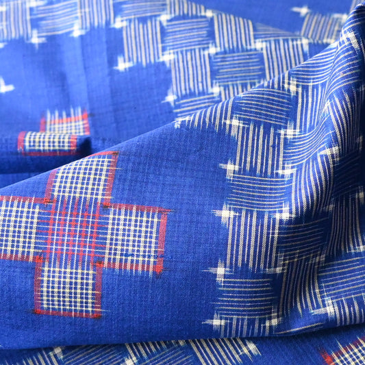 Vintage Meisen Silk Kimono Fabric Piece