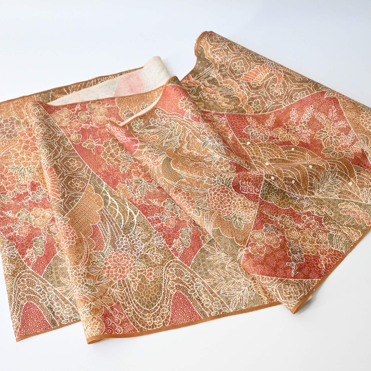 Vintage Silk Kimono Fabric Sold By The Metre